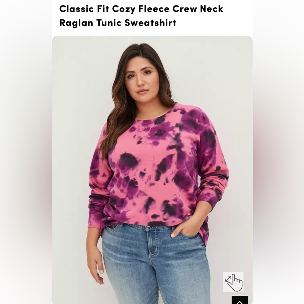 Torrid Reglan Sweatshirt - Size 0